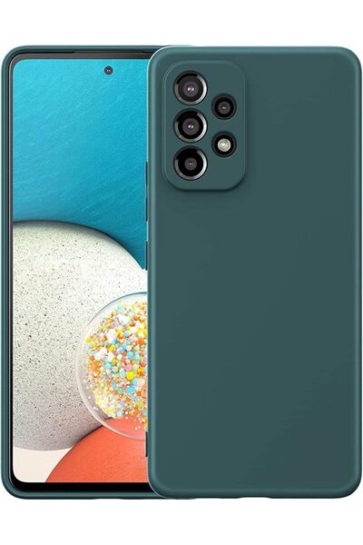 EMODIL Aimodel Case for Samsung Galaxy A73 5g, Clear Air Cushion Silica Gel B...