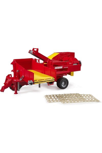 Bruder Grimme Se 75-30 Patates Toplama Aracı Ve Patatesler Br02130