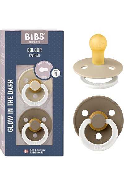 Bibs مراييل لهاية متوهجة في الظلام من بوهيم، عبوة من قطعتين، خالية من BPA، لا...
