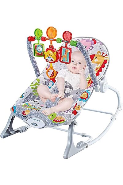 GENERAL Multi-Functional Baby Rocking Chair Can Be Used as a Rocking Bed with...