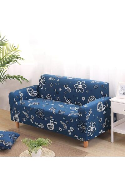 HOUSE OF QUIRK Universal Three-Seater Sofa Cover with 140Gsm High Elasticity ...