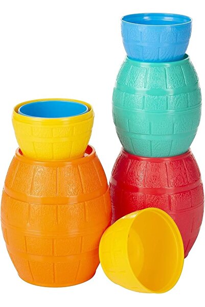 GENERAL New Version Stackable Barrels Bowls Plastic Van Scool Child