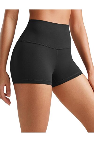 GENERAL Patrolux Biker Shorts for Women 10cm C R Z Yoga Shorts - High Waist W...