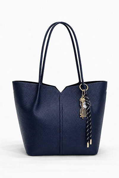 Krista Bell Shoulder Bags - Dark blue - Faux leather