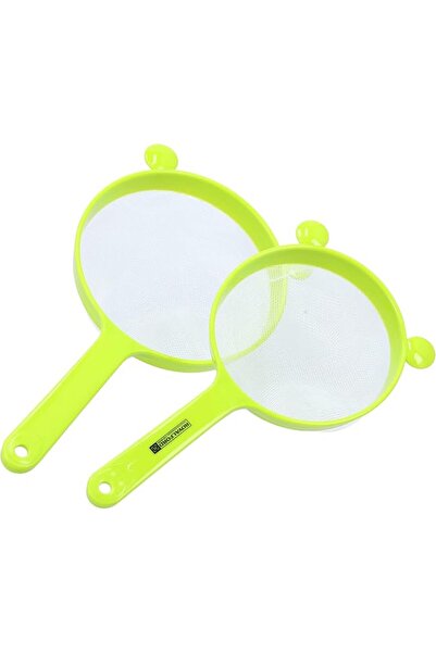 ROYALFORD Royalford Nylon 2-Piece Strainer Set with Polypropylene Handle, Mod...