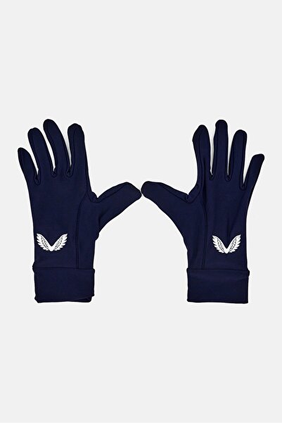 Castore Women Brand Logo Caviar Performance Gloves, Navy