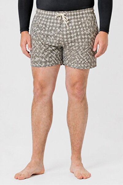 Brave Soul Men Allover Print Board Shorts, Multicolor