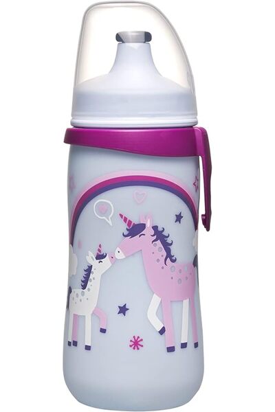 GENERAL Nipp, Children's Cup, Press-Operated Pull-Out Lid, Large Bottle Neck ...