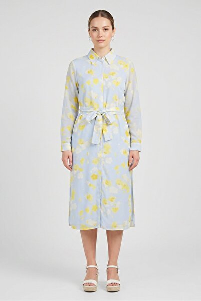Calvin Klein Jeans Women Allover Print Midi Dress, Multicolor