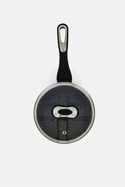 İKO 1.5 Qt Stratum Sauce Pan with Lid, Black