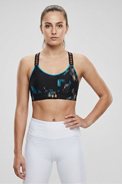 Under Armour Women Lightly Padded Training Sports Bra, Multicolor