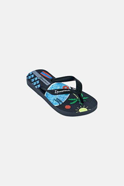 İpanema Kids Boy Temas Graphic Print Slippers, Multicolor