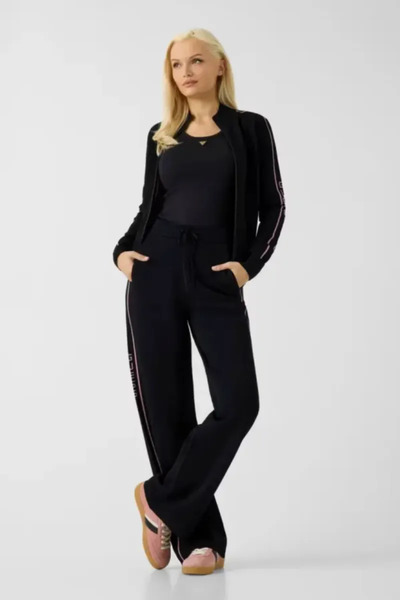 Guess V6YB22Z0945-JBLK Gues Kadın Eşofman Alt