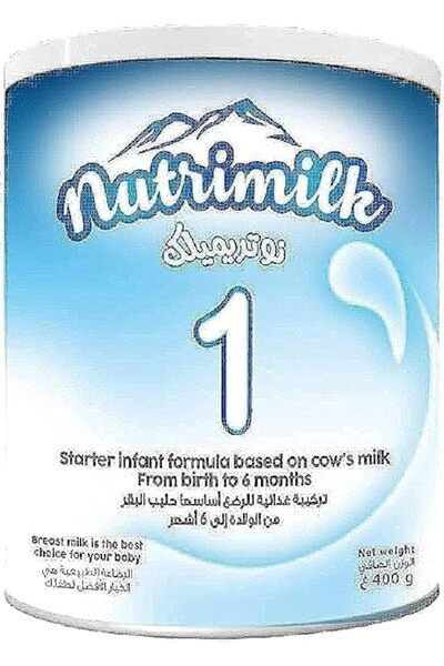 NUTRIMILK Nutrimilk Formula 1 Milk Powder for Infants 0-6 Months Old 400g