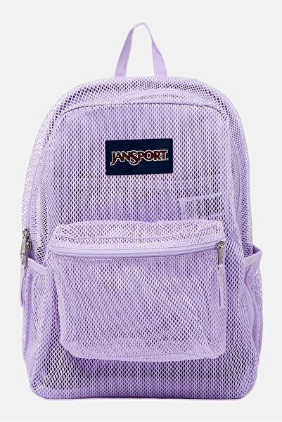 Jansport Men Mesh Sports Backpack, Pastel Lilac