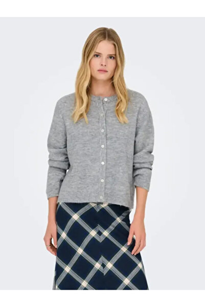 ONLY Onlsımonı L/S O-Neck Cardıgan Knt Noos Kadın Kazak 15368980