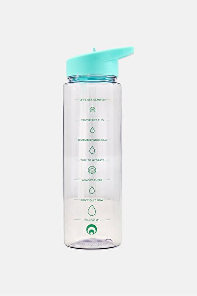RESTORE Race Tracker Straw Sipper Water Bottle 700ml, Mint