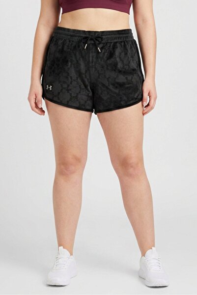 Under Armour Women Loose Fit Outdoor Shorts, Wash Black