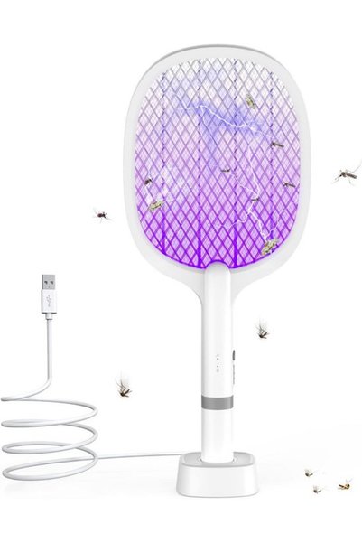 Morvena Picks Paletă electrică anti-insecte - Exterminator de insecte - Comba...