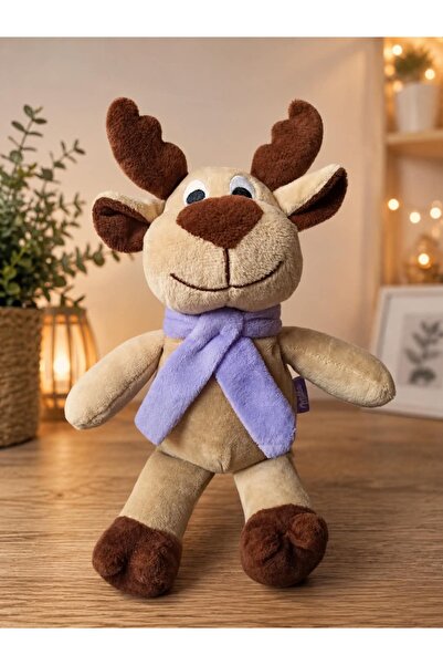 Hureggo Milka Purple Scarf Plush Christmas Reindeer (Milka Magic Mix Reindeer...