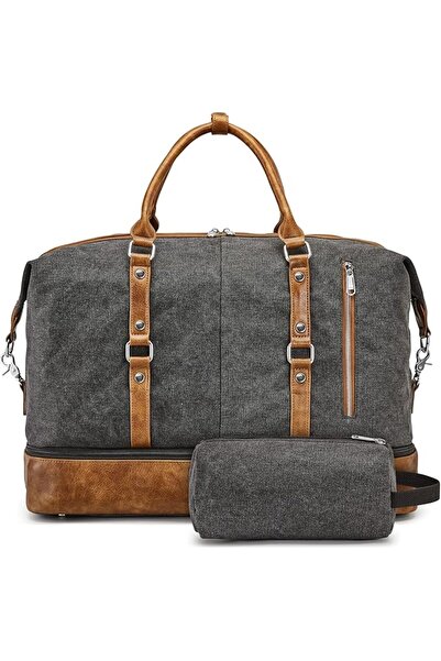 GENERAL S-Zone Large Tote Duffel Bag Canvas Men's Weekender Overnight Travel ...