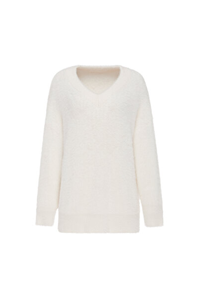 myMo Pullover - Weiß