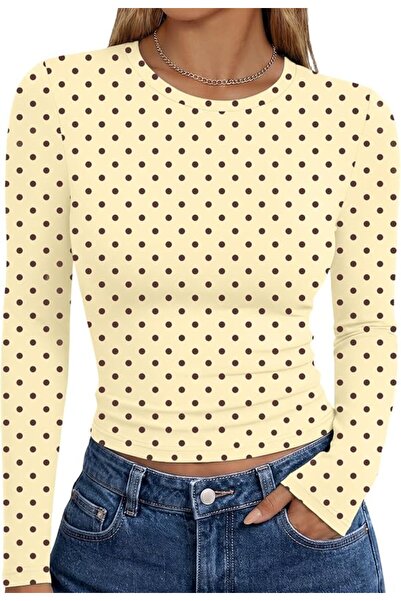 Trendy Queen تي شيرت للنساء من تريندي كوين Trd1361022