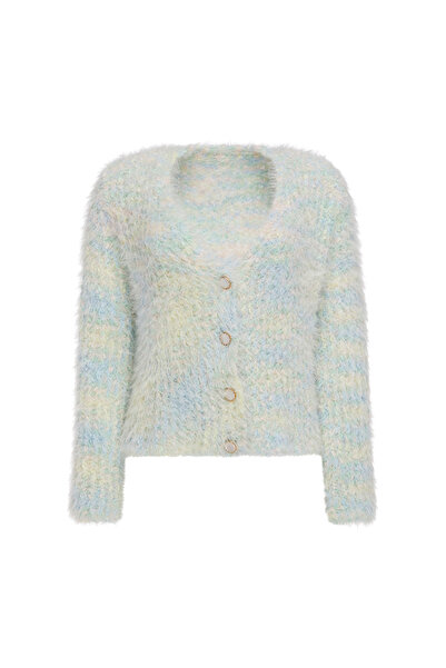 myMo Rocks Strickjacke - Mehrfarbig - Comfort Fit