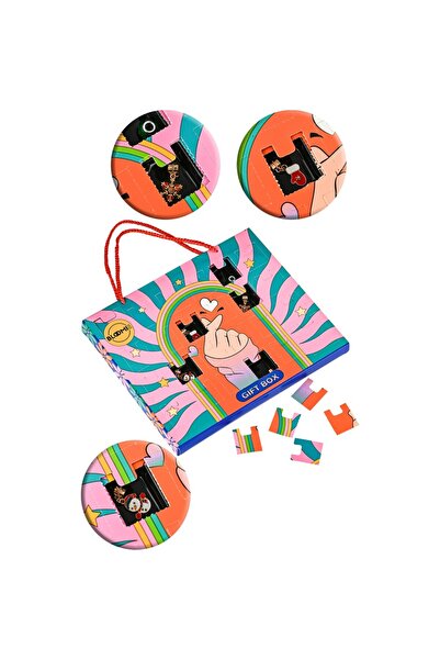 Bloomie 24 Parça Yılbaşı Temalı Sürpriz Paket Charm Takı Tasarım Seti Oyuncak...