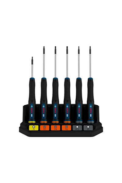 Bosch Profesyonel Hassas Tornavida Seti (Tx/th/h), 6 Parça Klemens Tornavida