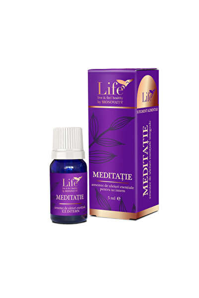 Bionovativ Meditatie - Amestec de Uleiuri Esentiale pentru Uz Intern 5ml