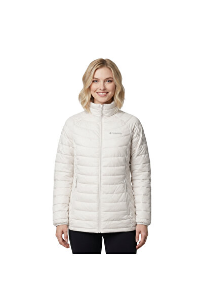 Columbia Powder Lite II Full Zip Jacket 2089451-278 Kadın Mont Krem