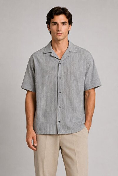ALEXANDERGARDI Shirts - Gray - Oversize