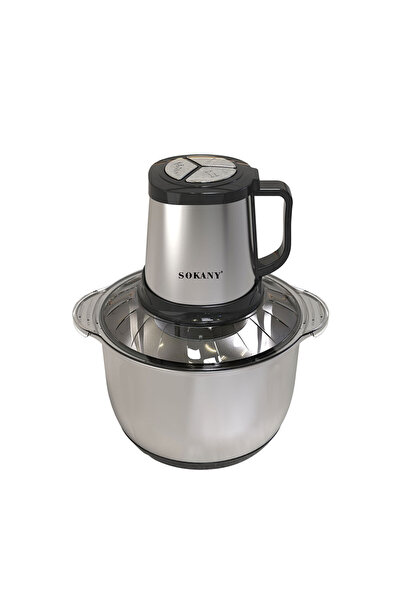 SOKANY SK-7015 Stainless Steel Electric Meat Grinder with 5 L Capacity and 3 ...