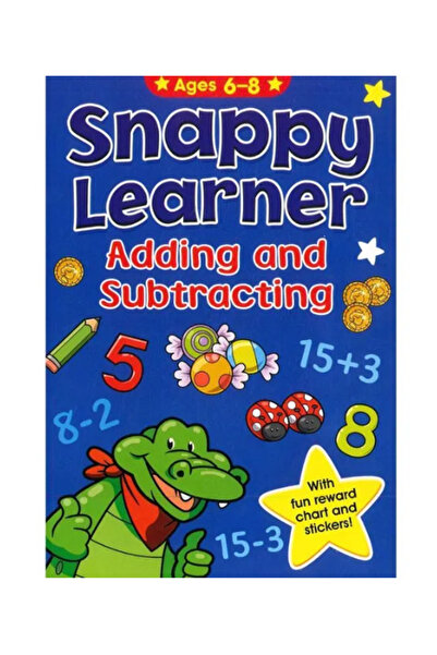 Alligator Books Snappy Leaner Sticker Book Adding And Subtracting