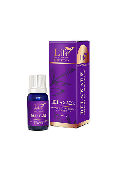 Bionovativ Relaxare - Amestec de Uleiuri Esentiale pentru Uz Intern 10ml