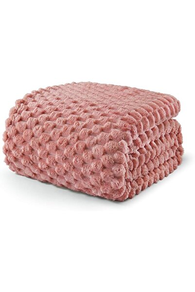GENERAL Exclusivo Mezcla Wool Bed Blanket Twin Size 1.5X2M, Soft Velvet Jacqu...