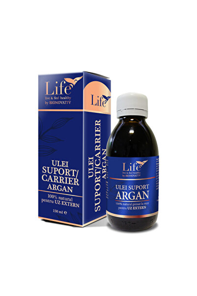 Bionovativ Ulei Suport Argan Presat la Rece pentru Uz Extern 150ml