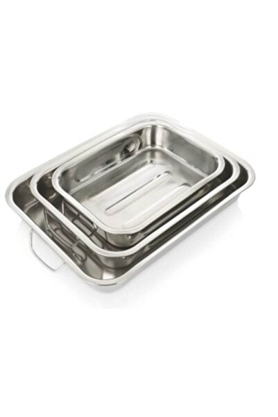 GRÜNBERG Set 3 buc tava pentru cuptor, din inox, Grunberg