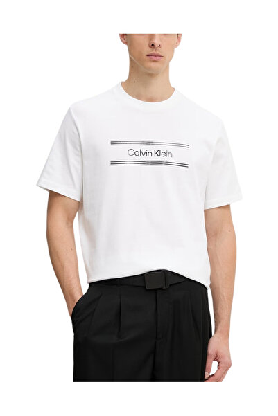 Calvin Klein Ανδρικό T-shirt Λευκό LV04LG813G-YAF