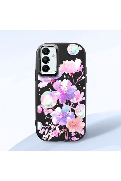 ucuc Samsung Galaxy A15 4G/5G Compatible Black Silicone Case with Shock-Absor...