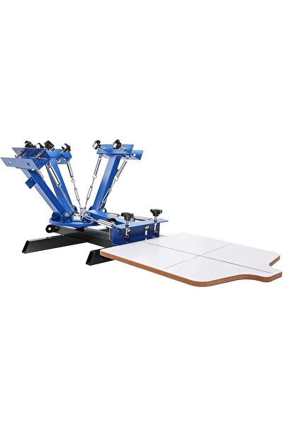 OMS Imprimanta serigrafie clasica, 4 x culori, 1 x statii, zona imprimare 54 ...