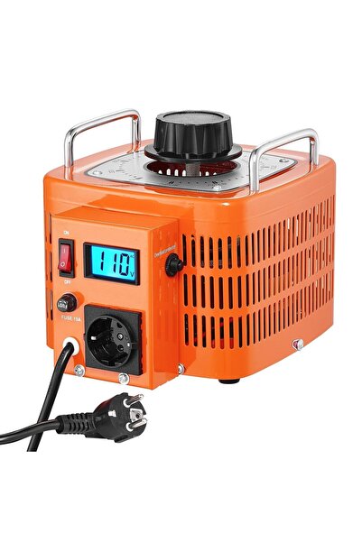 OEM Transformator de tensiune variabila, 0-300 V, 10 A, putere 3000 VA, afisa...