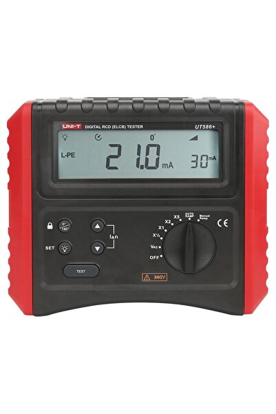 unı-t Multimetru digital UNI-T, Tester RCD, Test secventa faze, Masurarea cur...