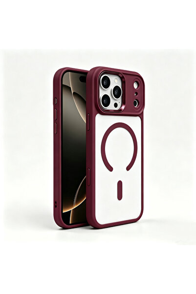 Casetify iPhone 18 Pro Max Kılıf MagSafe Şeffaf Arka Yüz Kamera Yükseltili Si...