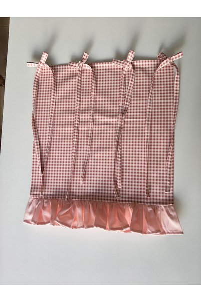 Desen Ruffle Oven Cover with Ribbon Detail (Liquid-Proof/Stain-Resistant)