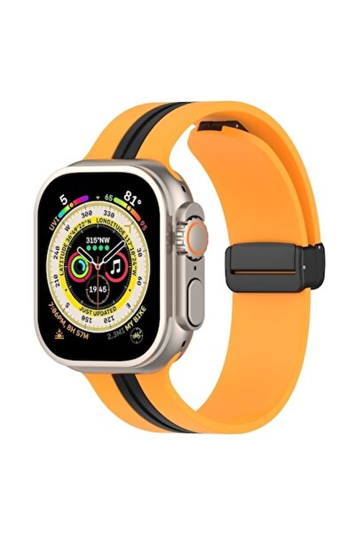 OEM Curea smartwatch bicoloră cu cataramă D, compatibilă cu Apple Watch 1 2 3...
