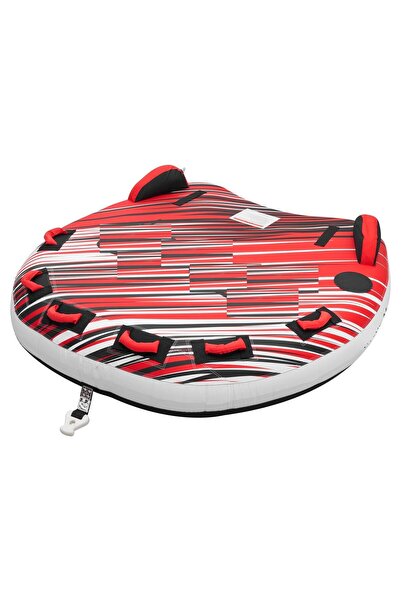 OMS Saltea gonflabila pentru sporturi acvatice, 3 x locuri, Rosu, max 231 kg,...