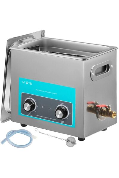 OMS Aparat de curatat cu ultrasunete, Capacitate 6 l, 180W, frecventa ultra-i...