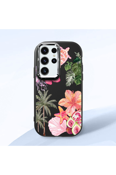 ucuc Samsung Galaxy S24 Ultra Compatible Shock-Absorbing Camera Protected Bla...